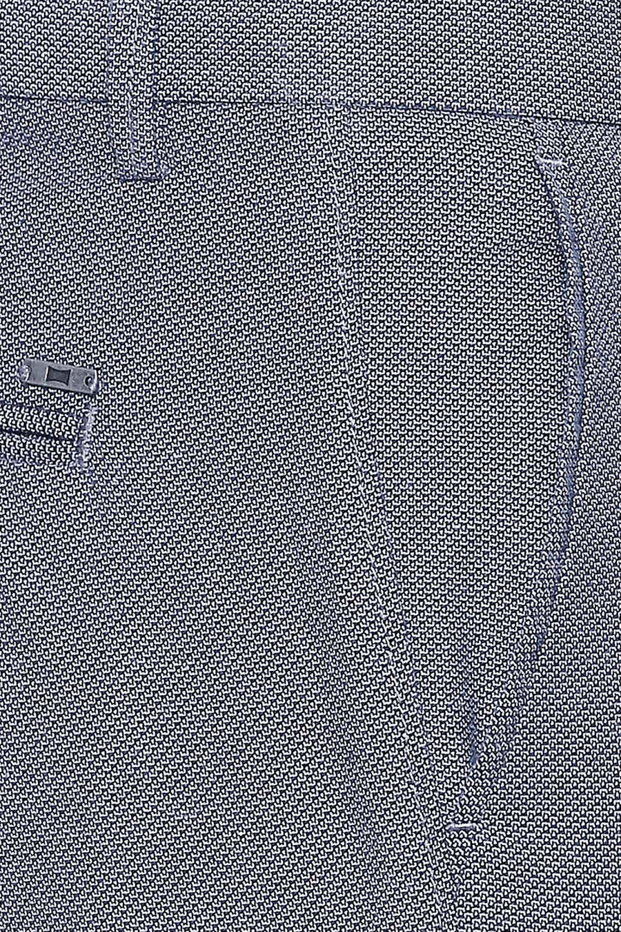 BASICS TAPERED FIT REAL TEAL NAVY STRETCH TROUSER