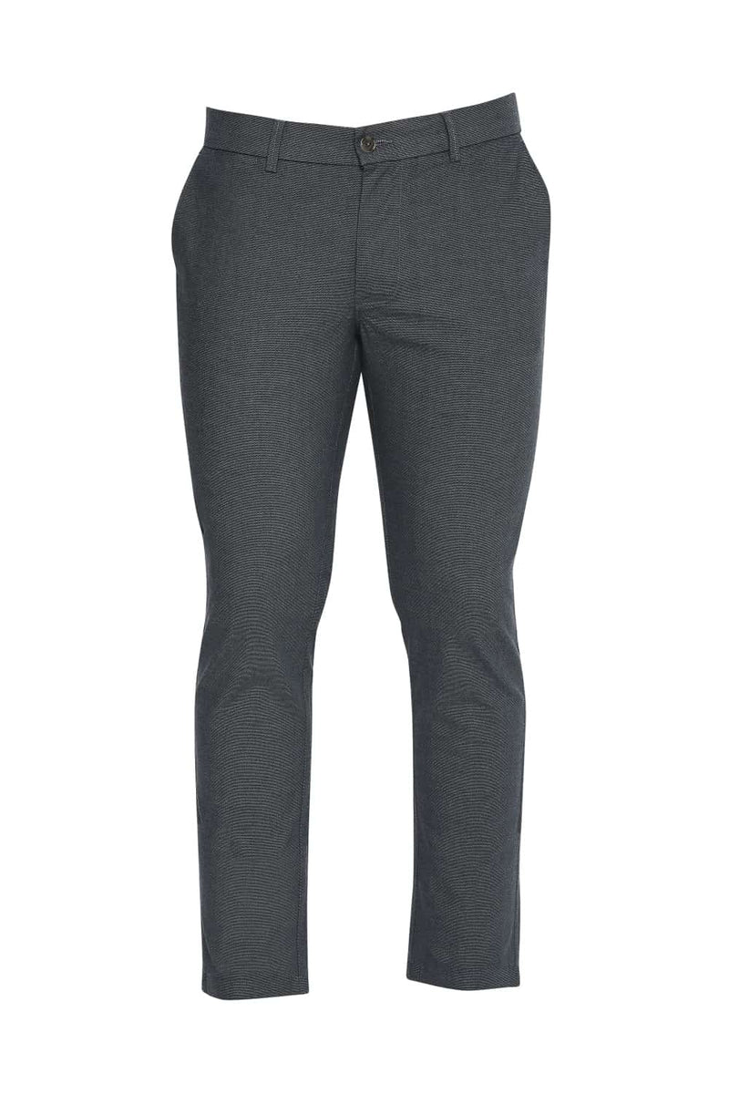 BASICS TAPERED FIT STRETCH TROUSER