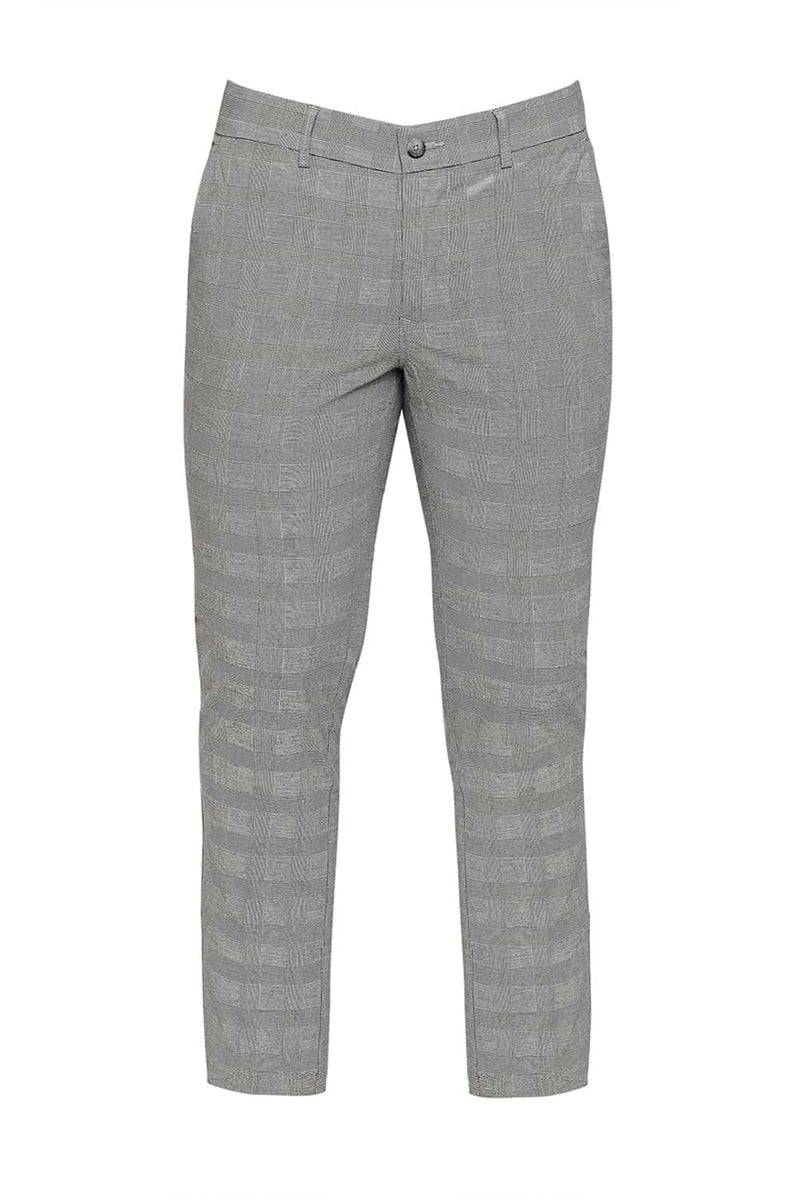 BASICS TAPERED FIT STRETCH TROUSER