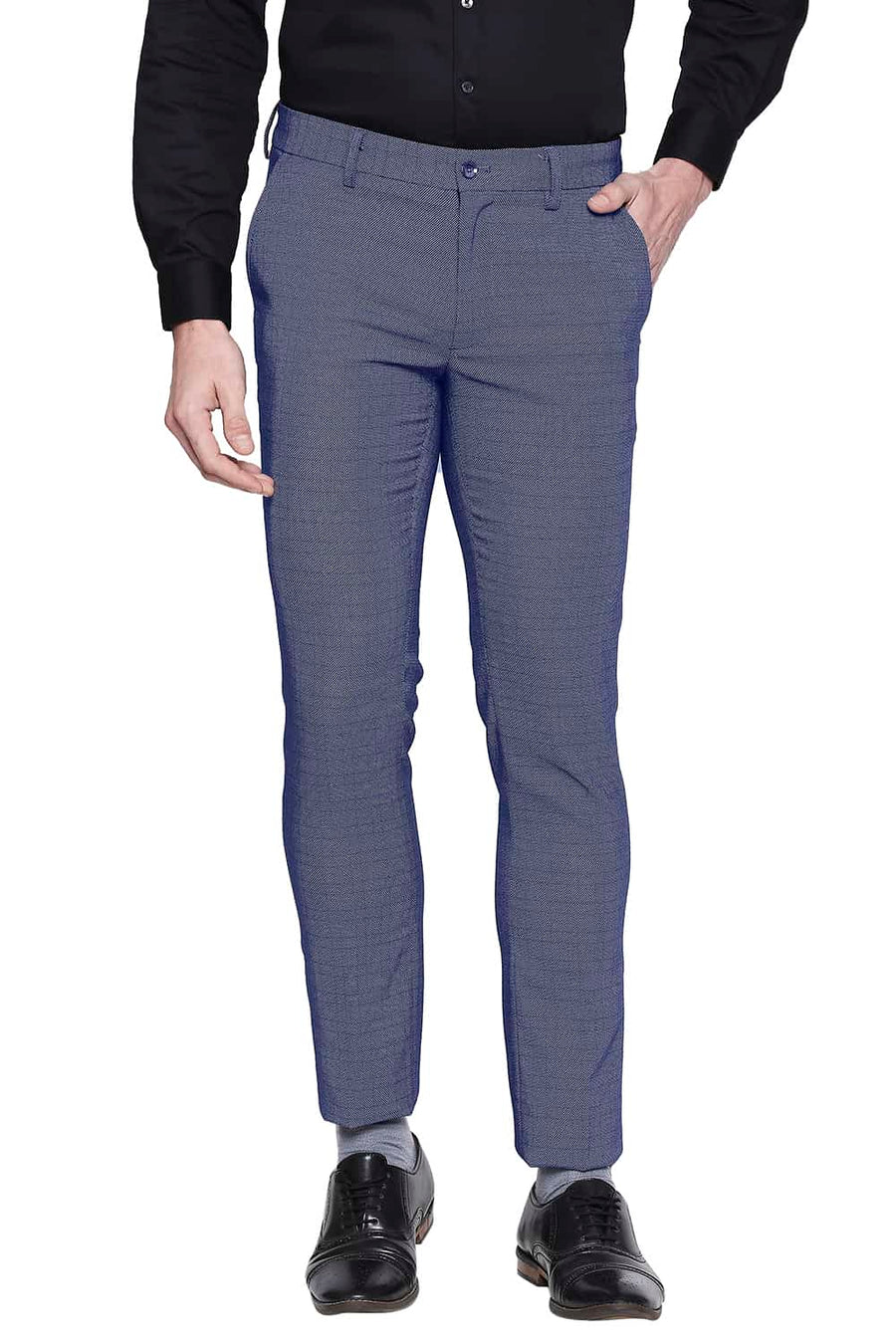 BASICS TAPERED FIT LIMOGES STRETCH TROUSER