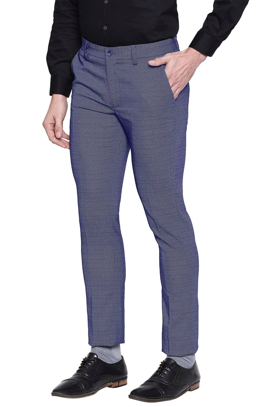 BASICS TAPERED FIT LIMOGES STRETCH TROUSER