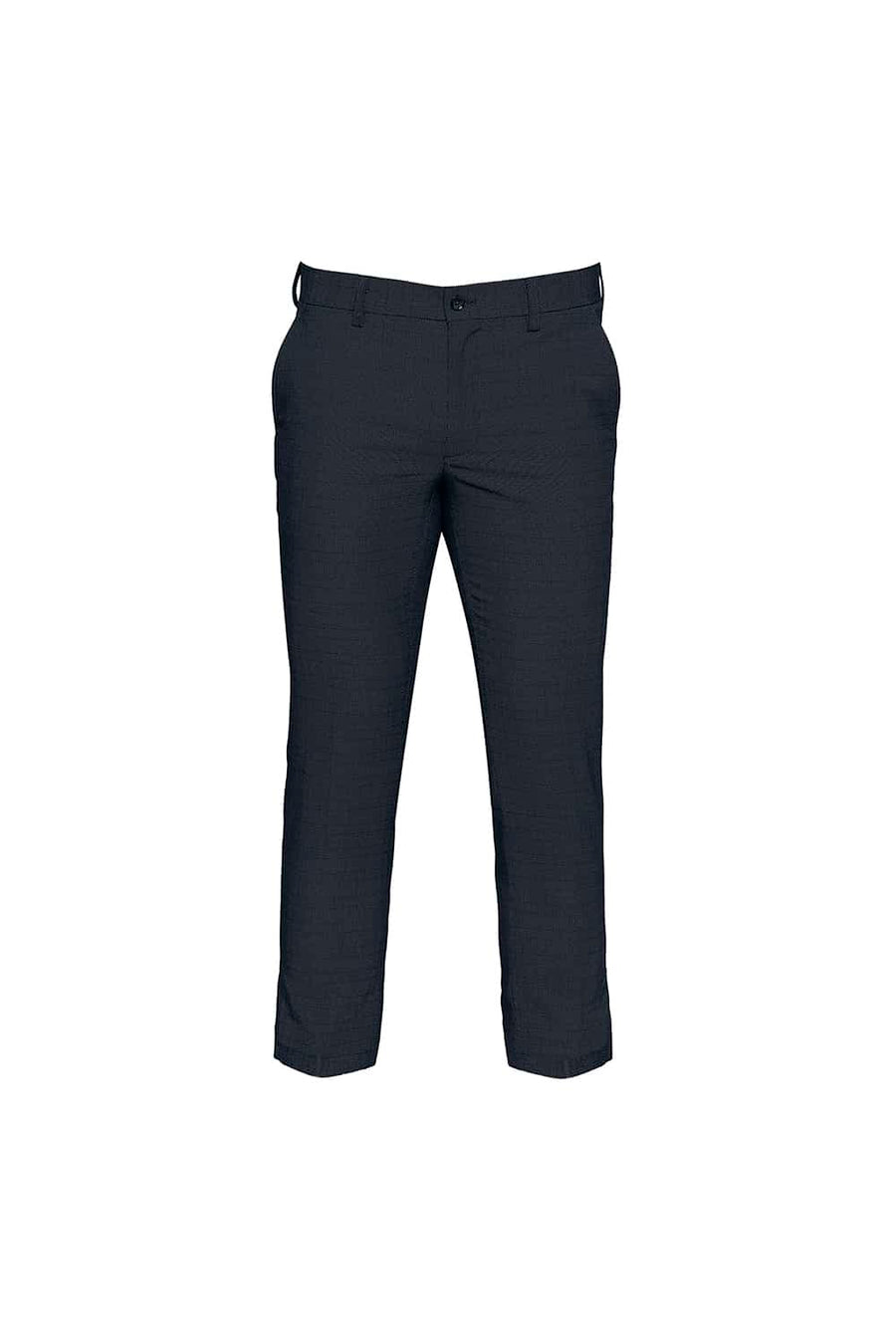 BASICS TAPERED FIT BLACK OLIVE STRETCH TROUSER