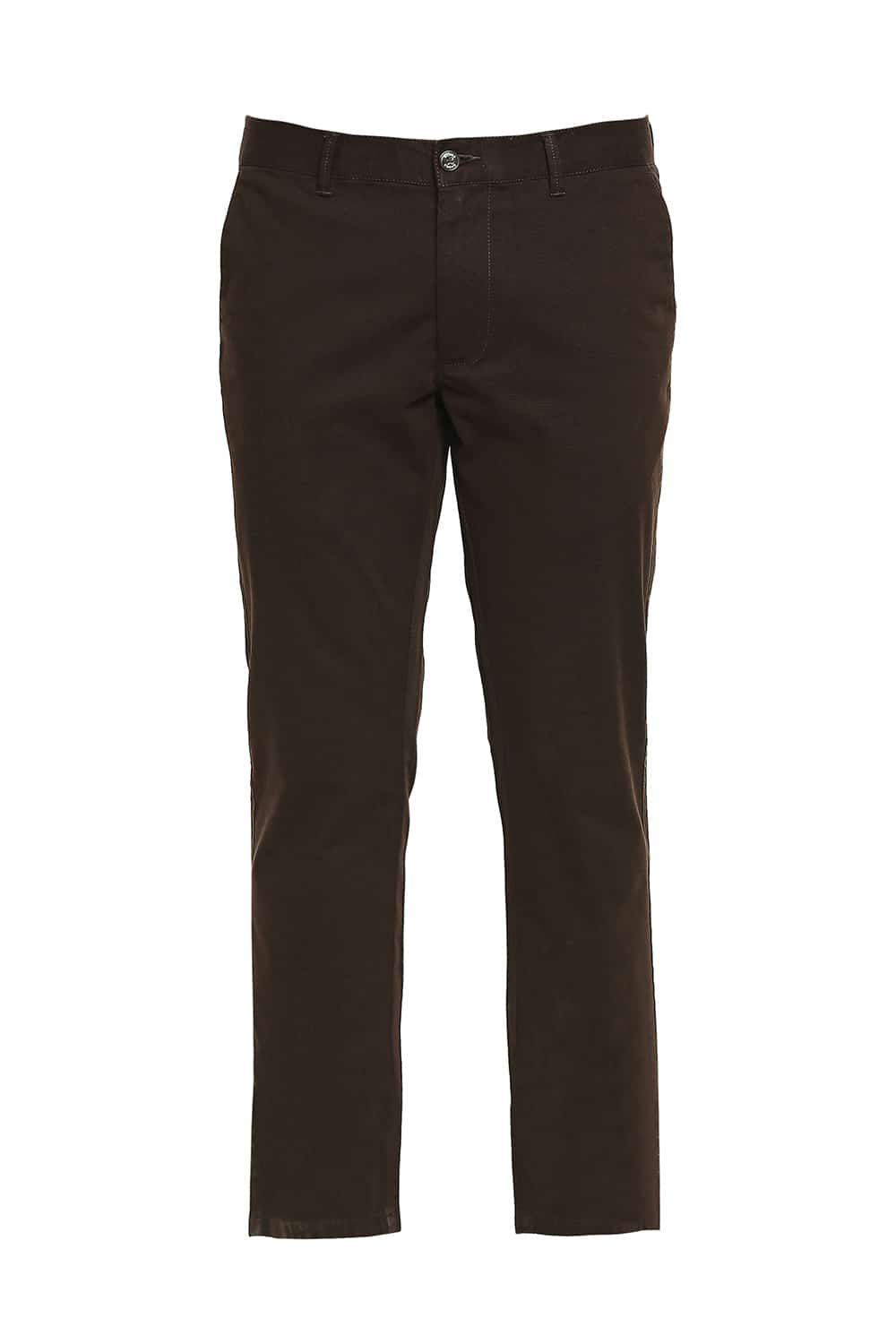 BASICS TAPERED FIT STRETCH TROUSER