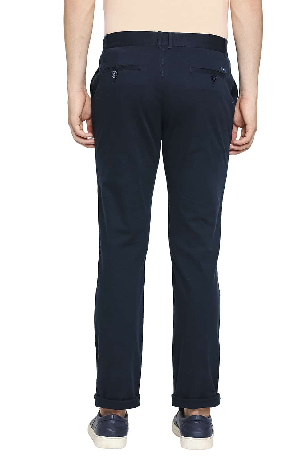 BASICS TAPERED FIT STRETCH TROUSER