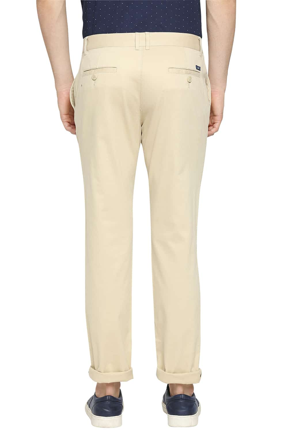 BASICS TAPERED FIT STRETCH TROUSER