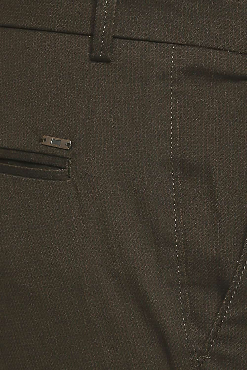 BASICS TAPERED FIT STRETCH TROUSER