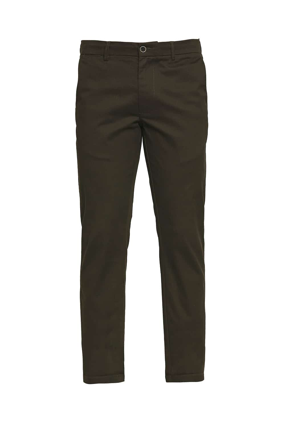 BASICS TAPERED FIT STRETCH TROUSER