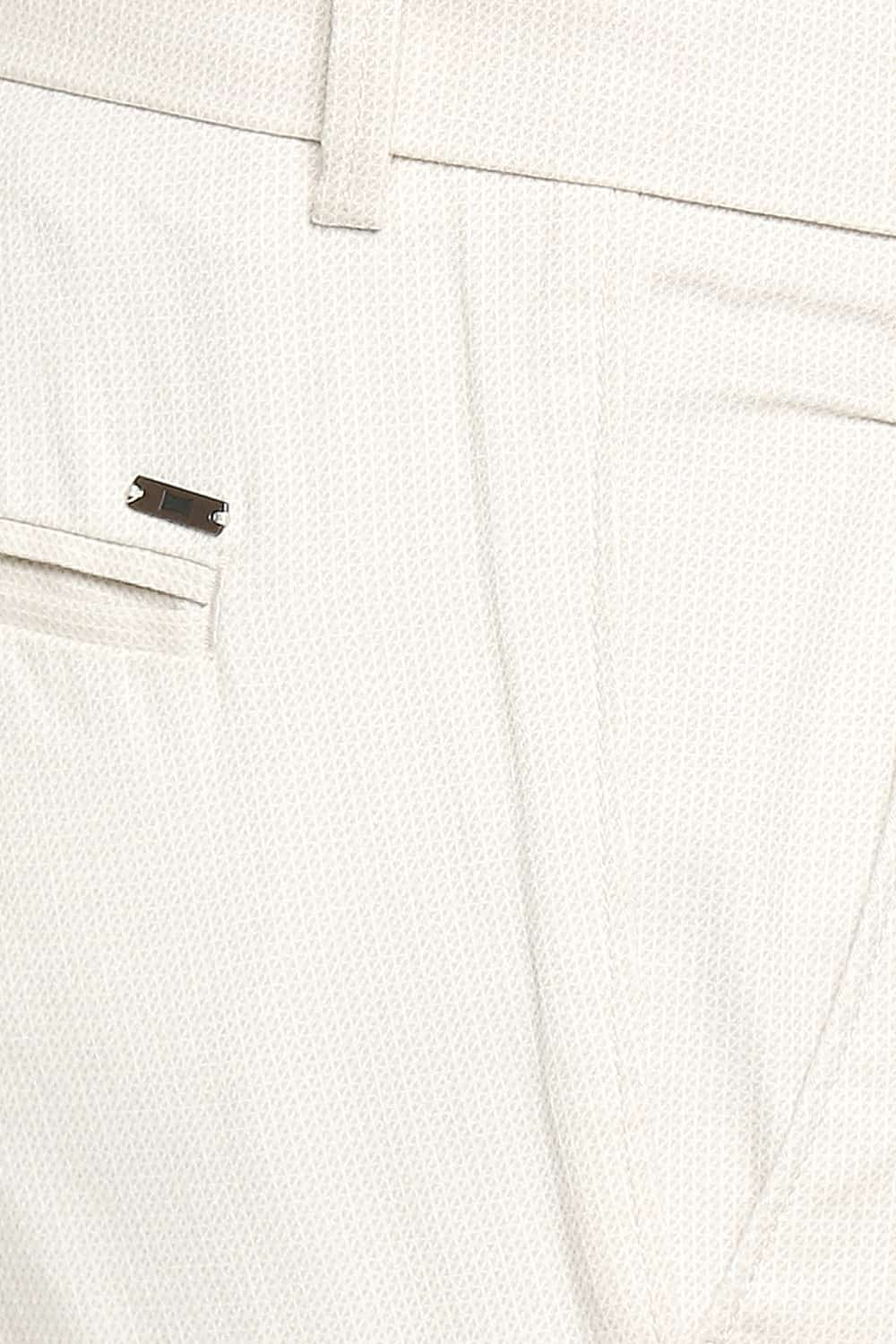 BASICS TAPERED FIT STRETCH TROUSER