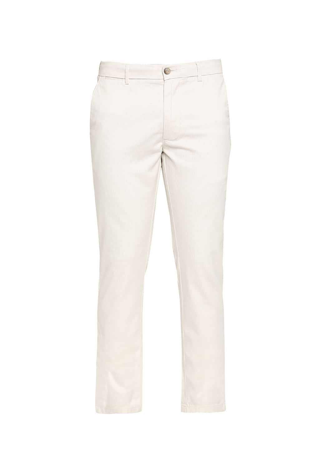 BASICS TAPERED FIT STRETCH TROUSER