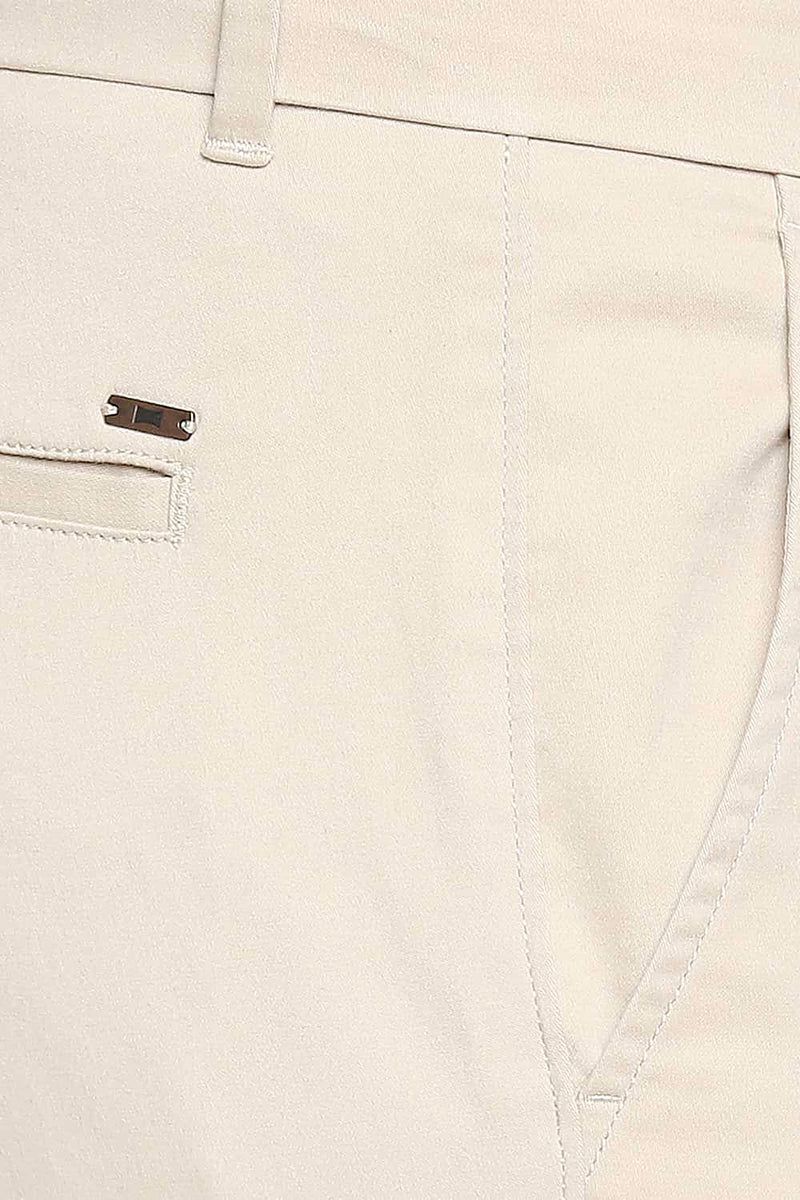 BASICS TAPERED FIT STRETCH TROUSER