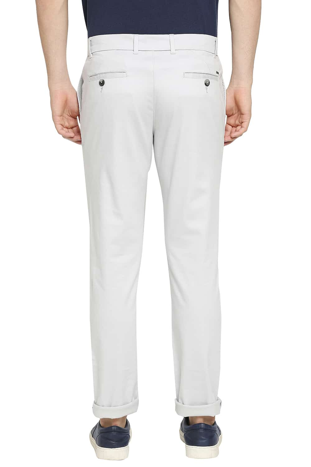 BASICS TAPERED FIT STRETCH TROUSER