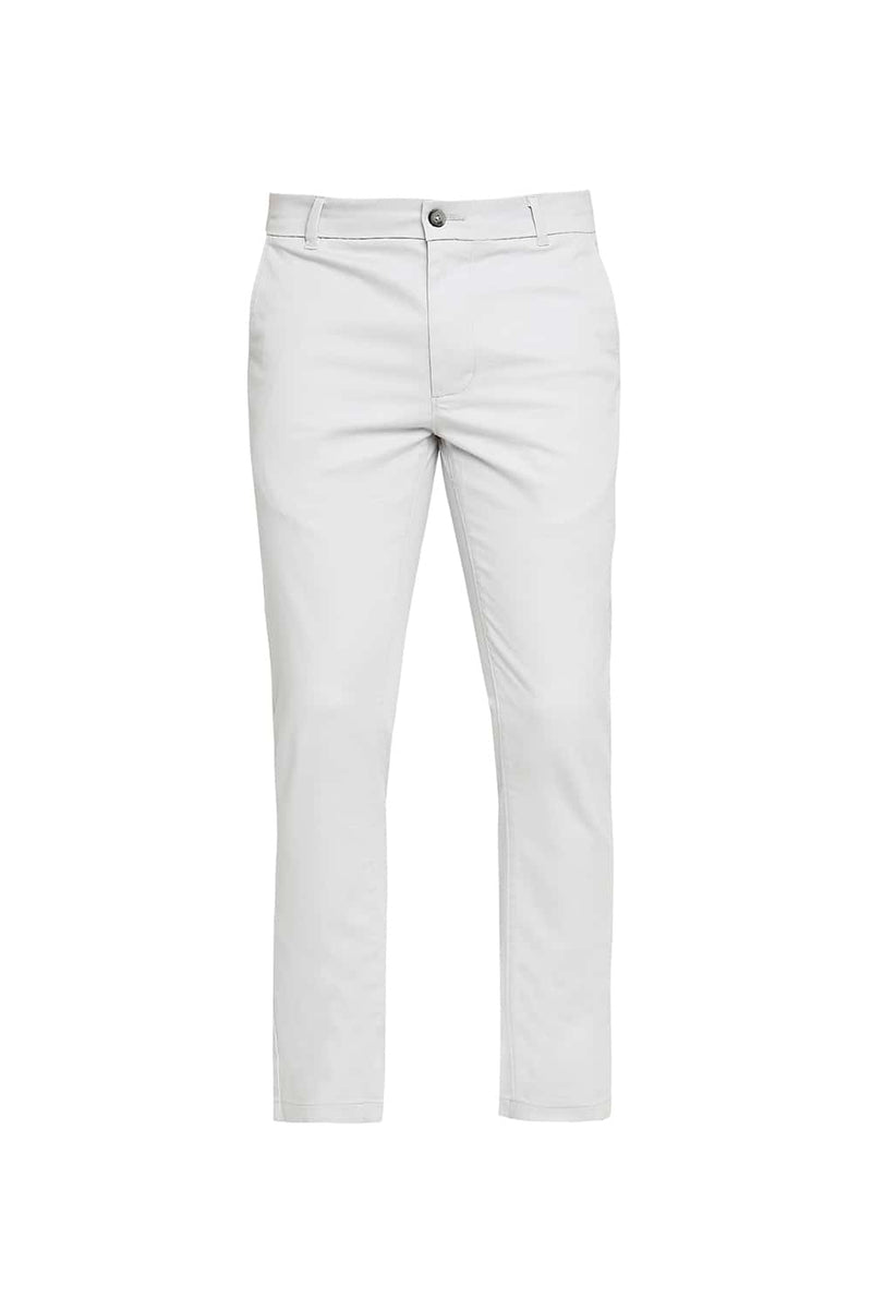 BASICS TAPERED FIT STRETCH TROUSER