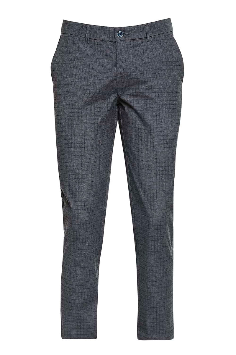 BASICS TAPERED FIT STRETCH TROUSER