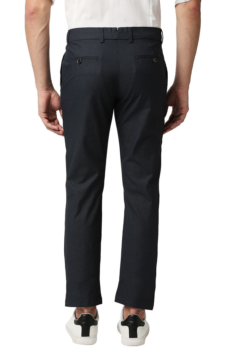 BASICS TAPERED FIT STRETCH TROUSER