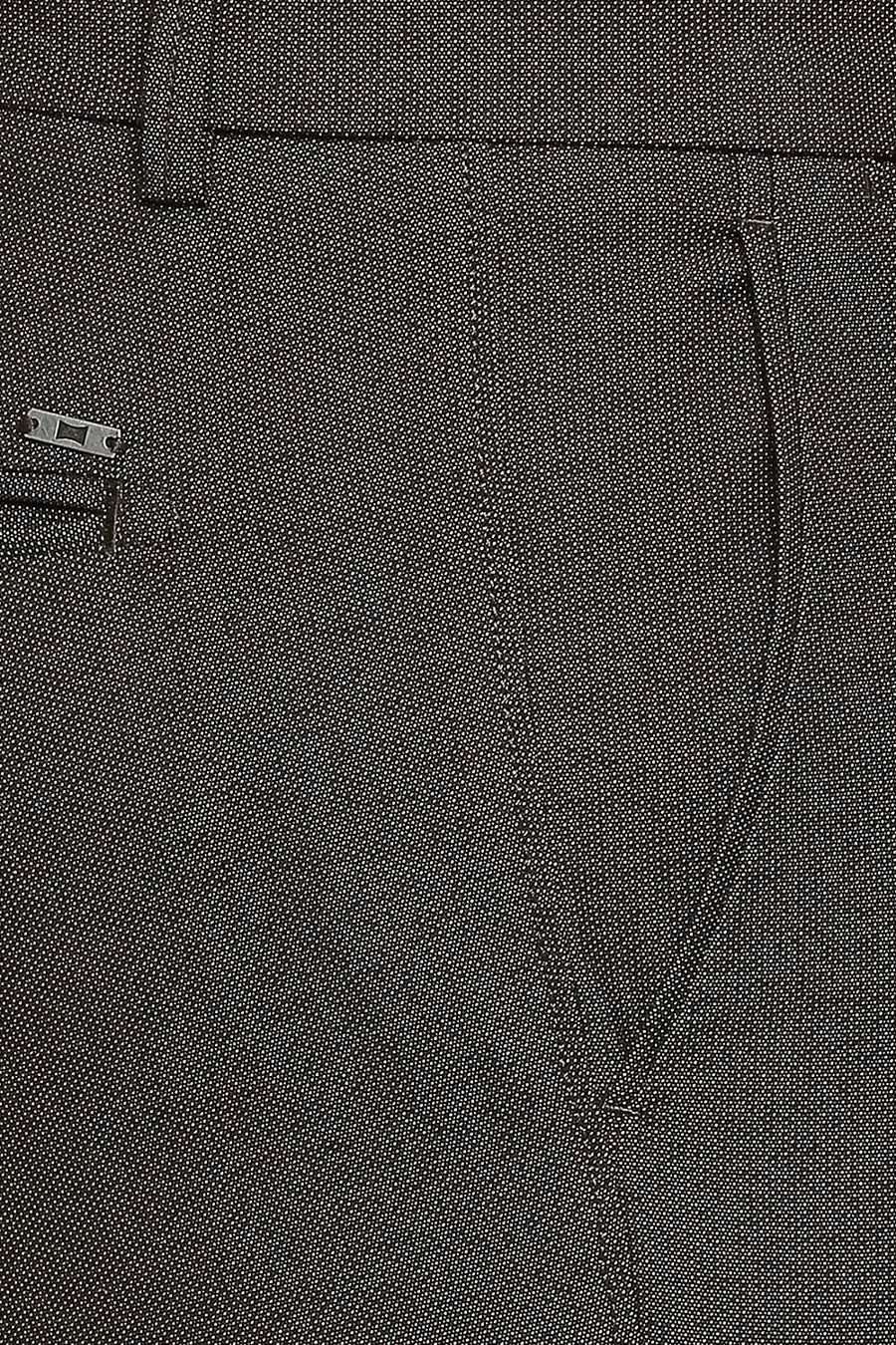 BASICS TAPERED FIT WREN BROWN STRETCH TROUSER