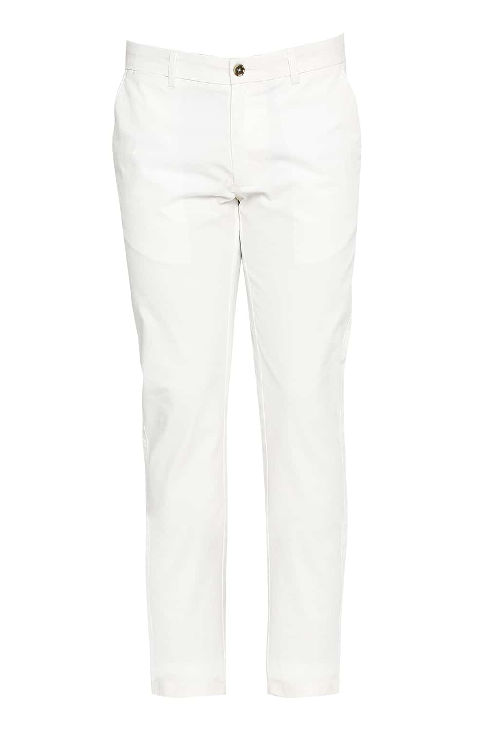 BASICS TAPERED FIT STRETCH TROUSER