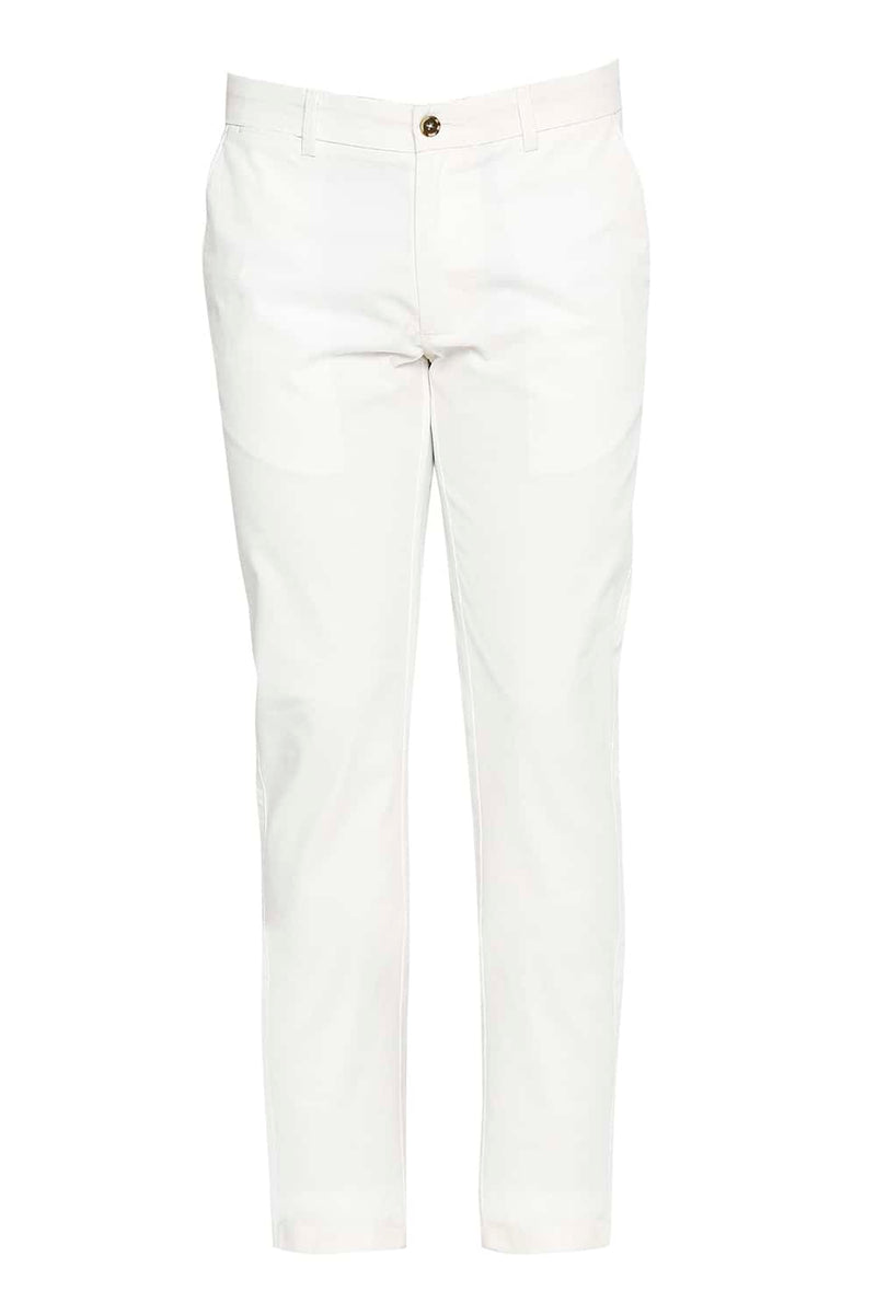 BASICS TAPERED FIT STRETCH TROUSER