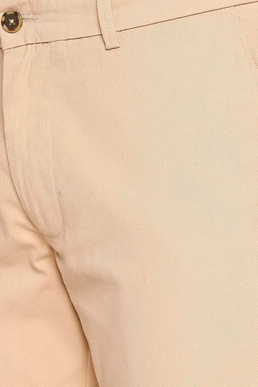 BASICS TAPERED FIT AMBERLIGHT ORANGE STRETCH TROUSER