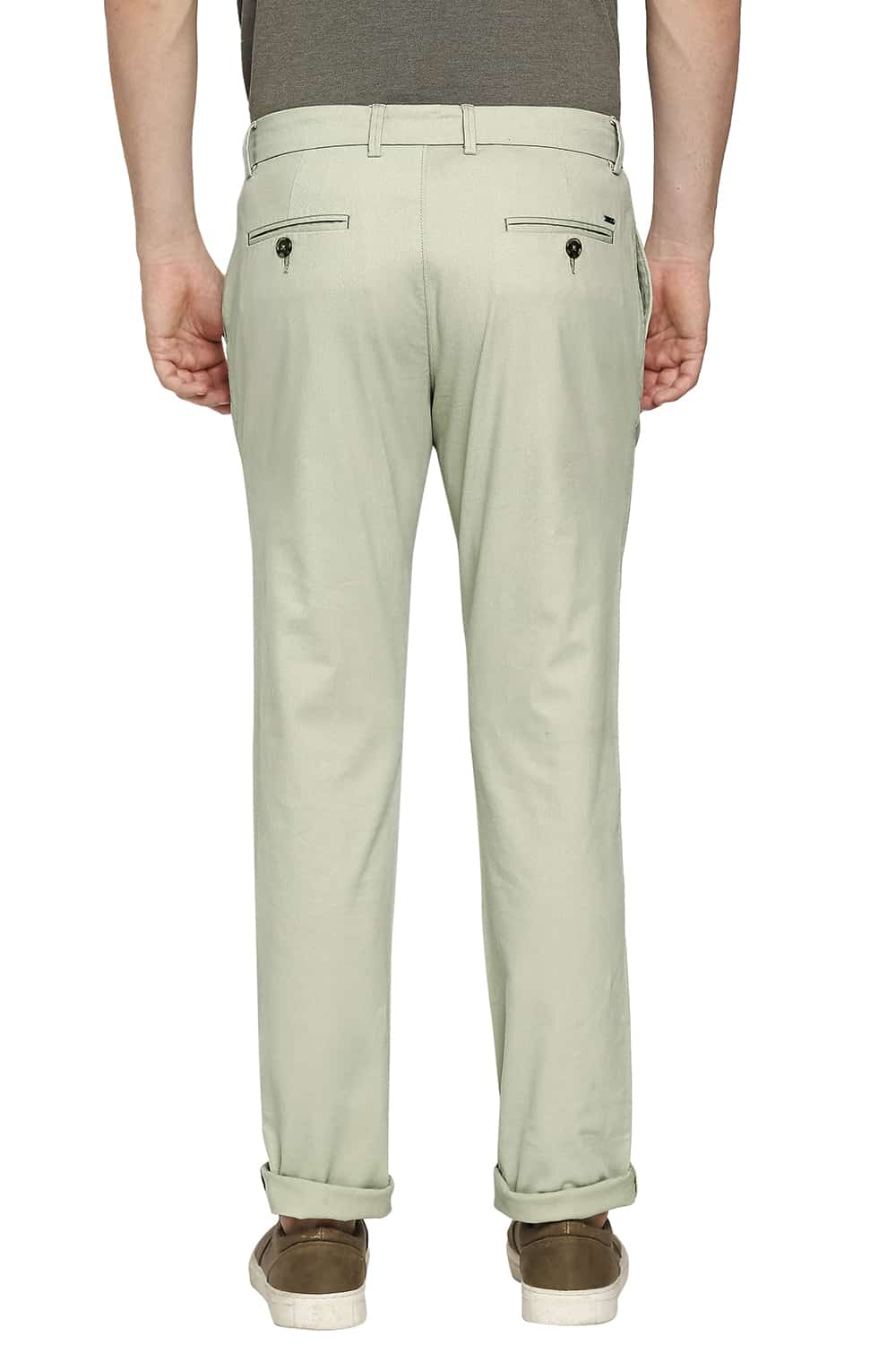 BASICS TAPERED FIT STRETCH TROUSER