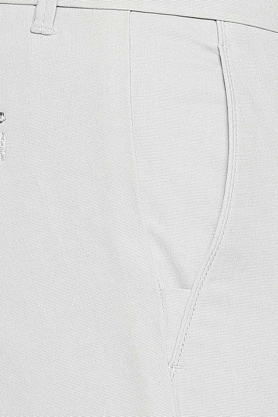 BASICS TAPERED FIT DAWN GREY STRETCH TROUSER