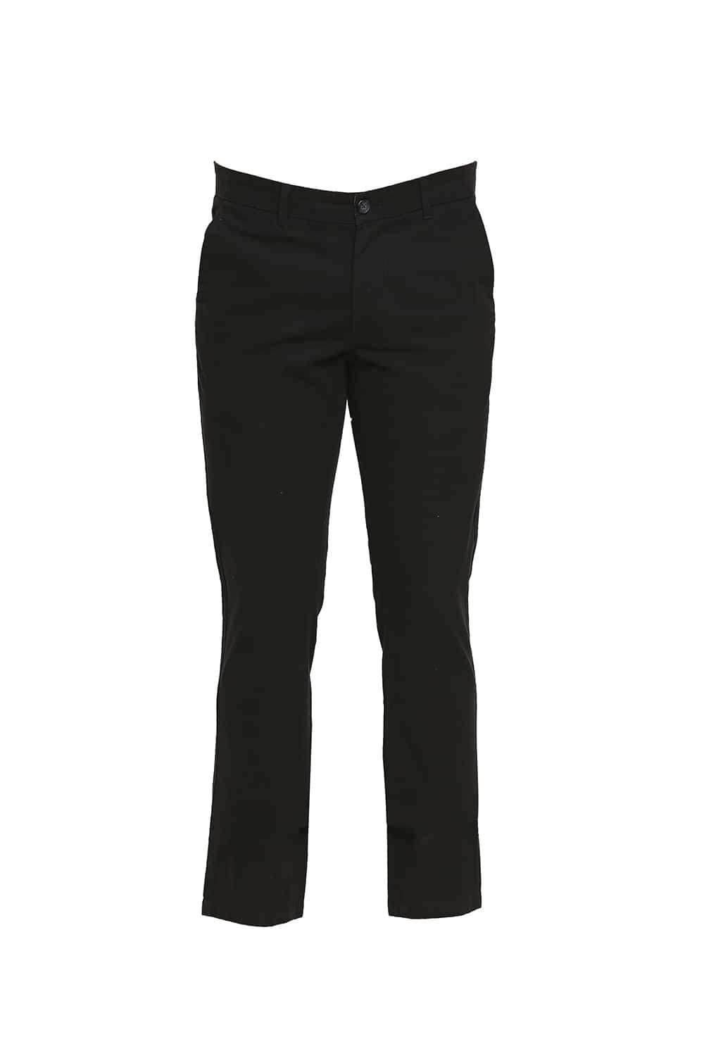 BASICS TAPERED FIT STRETCH TROUSER