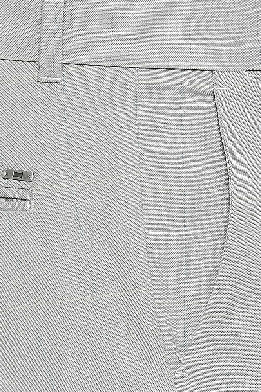 BASICS TAPERED FIT QUARRY GREY STRETCH TROUSER