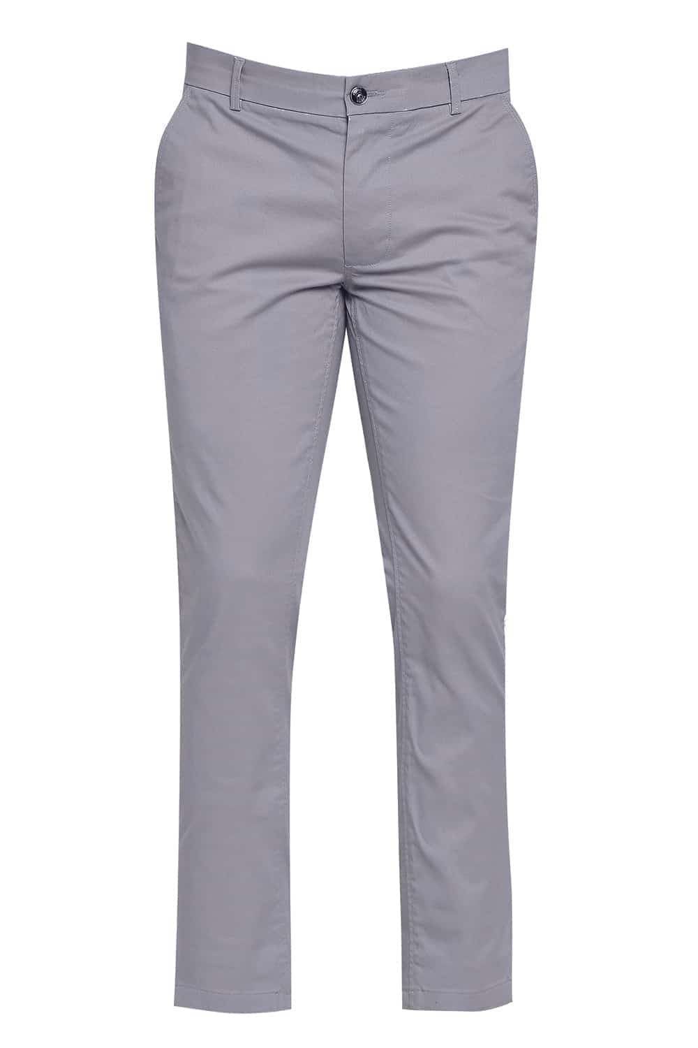 BASICS TAPERED FIT STRETCH TROUSER