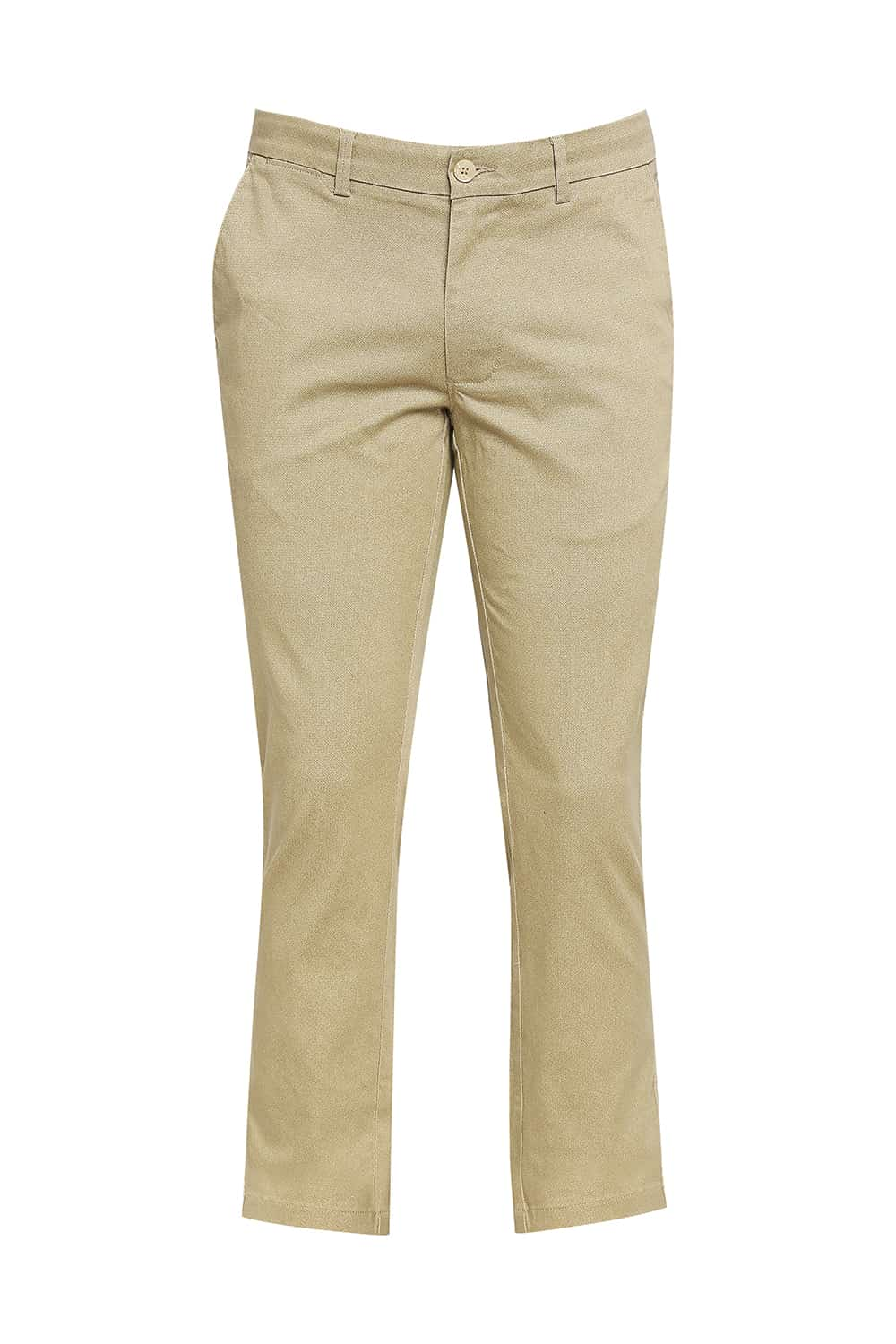 BASICS TAPERED FIT STRETCH TROUSER