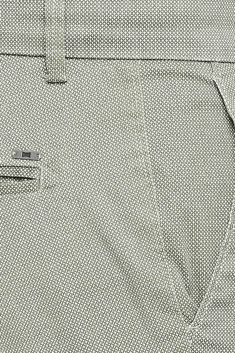 BASICS TAPERED FIT CYPRESS GREEN STRETCH TROUSER
