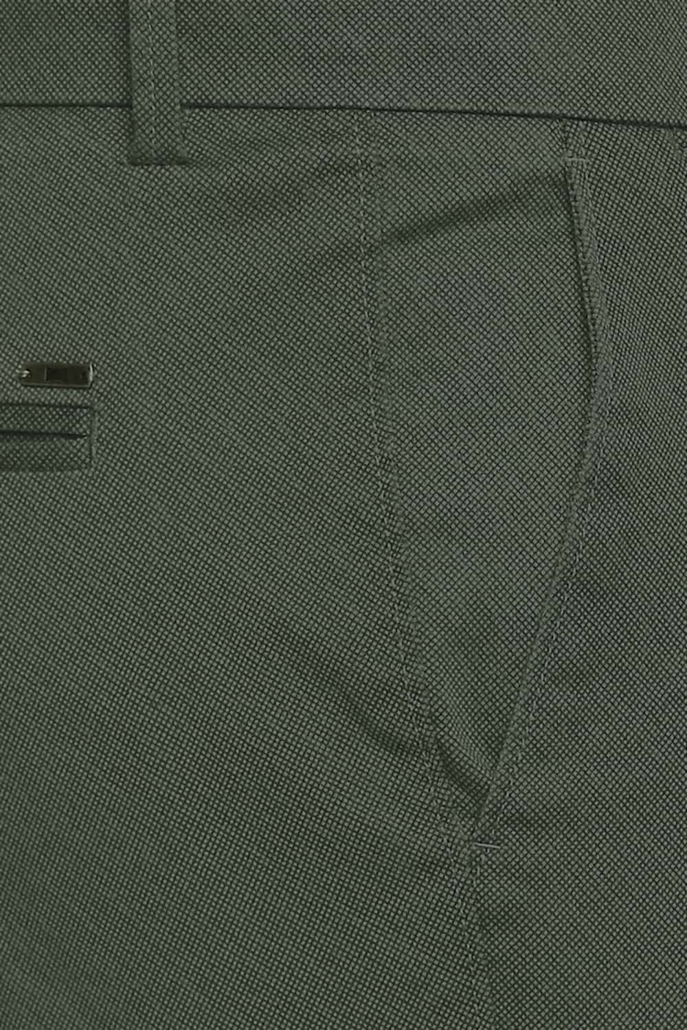 BASICS TAPERED FIT STRETCH TROUSER