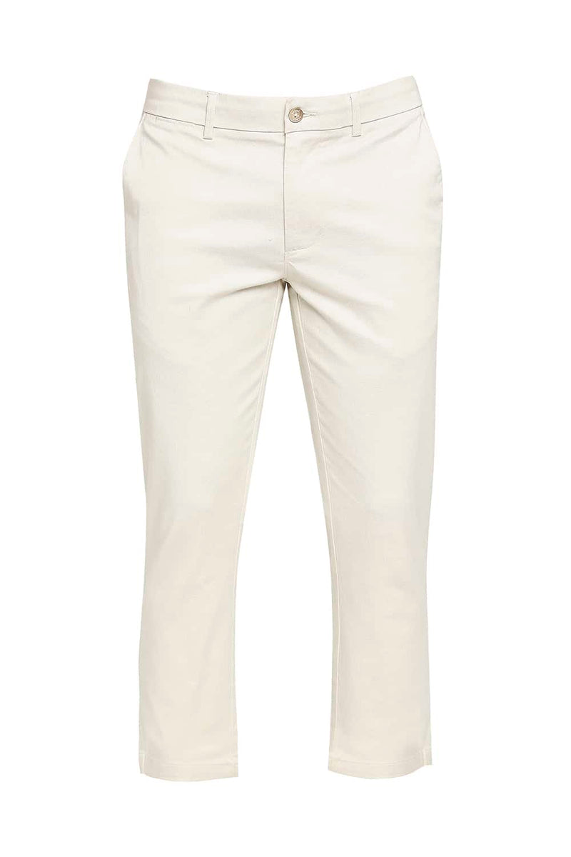 BASICS TAPERED FIT STRETCH TROUSER