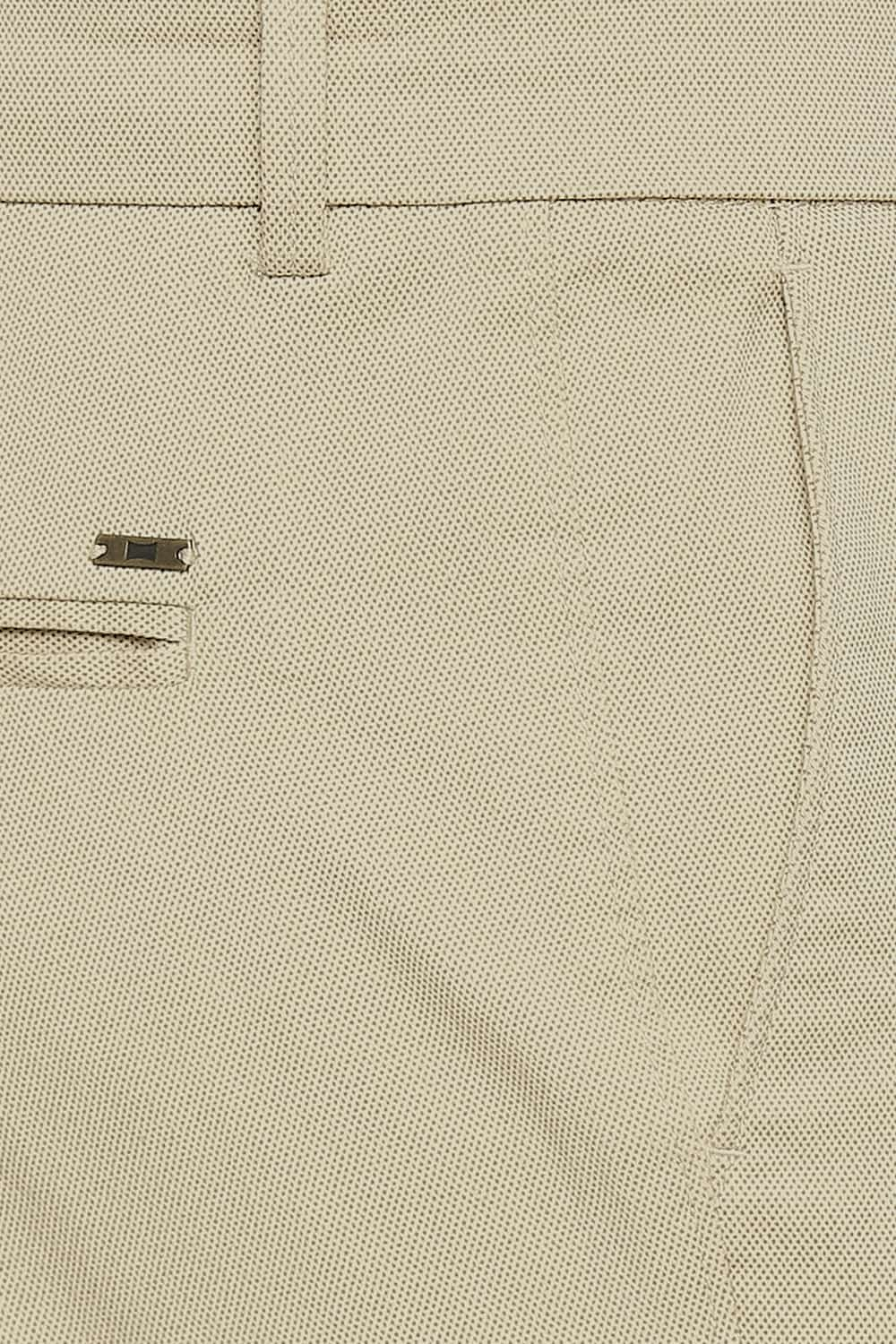 BASICS TAPERED FIT STRETCH TROUSER