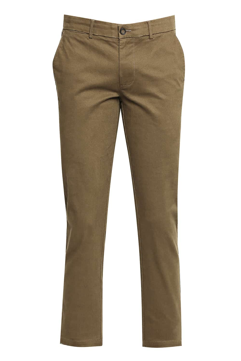 BASICS TAPERED FIT STRETCH TROUSER