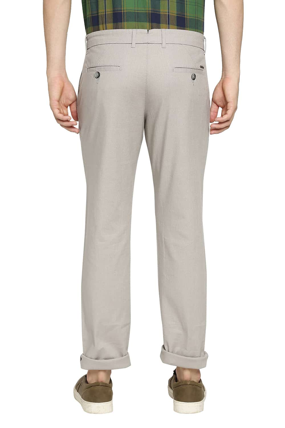 BASICS TAPERED FIT STRETCH TROUSER