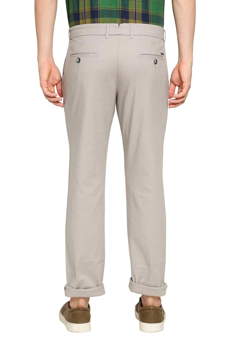 BASICS TAPERED FIT STRETCH TROUSER