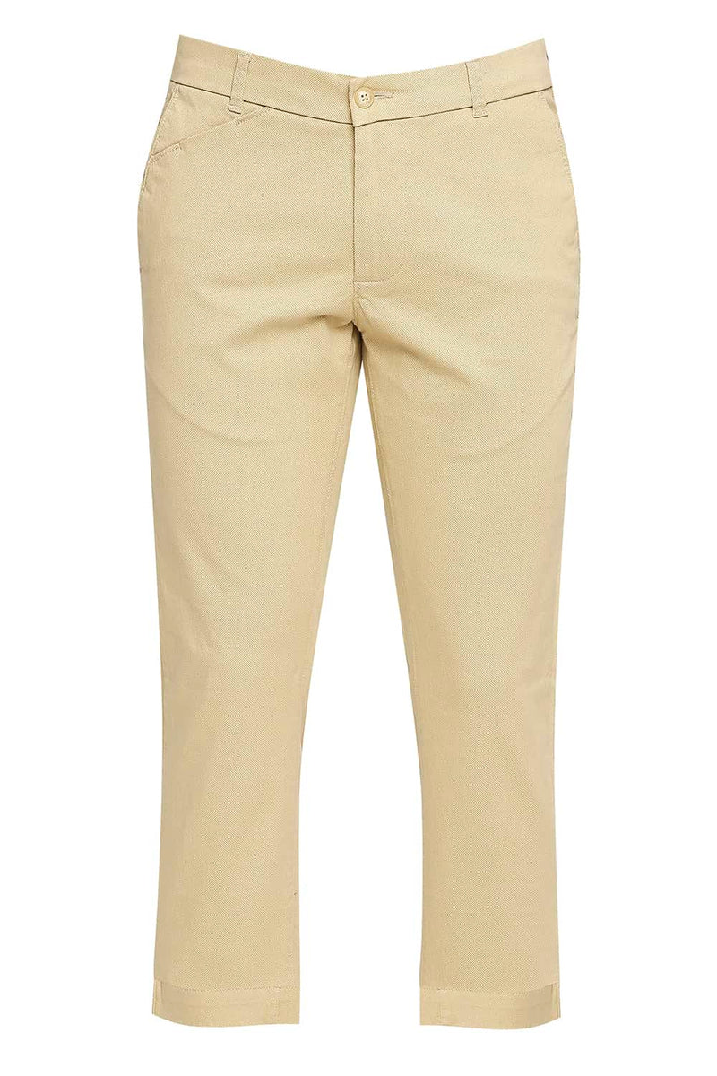 BASICS TAPERED FIT STRETCH TROUSER