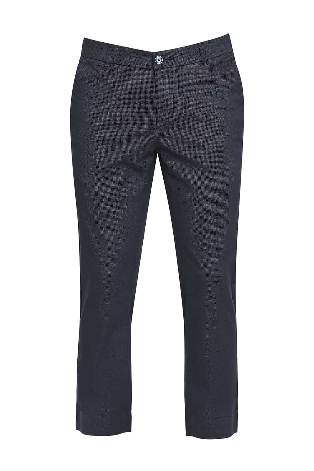 BASICS TAPERED FIT STRETCH TROUSER