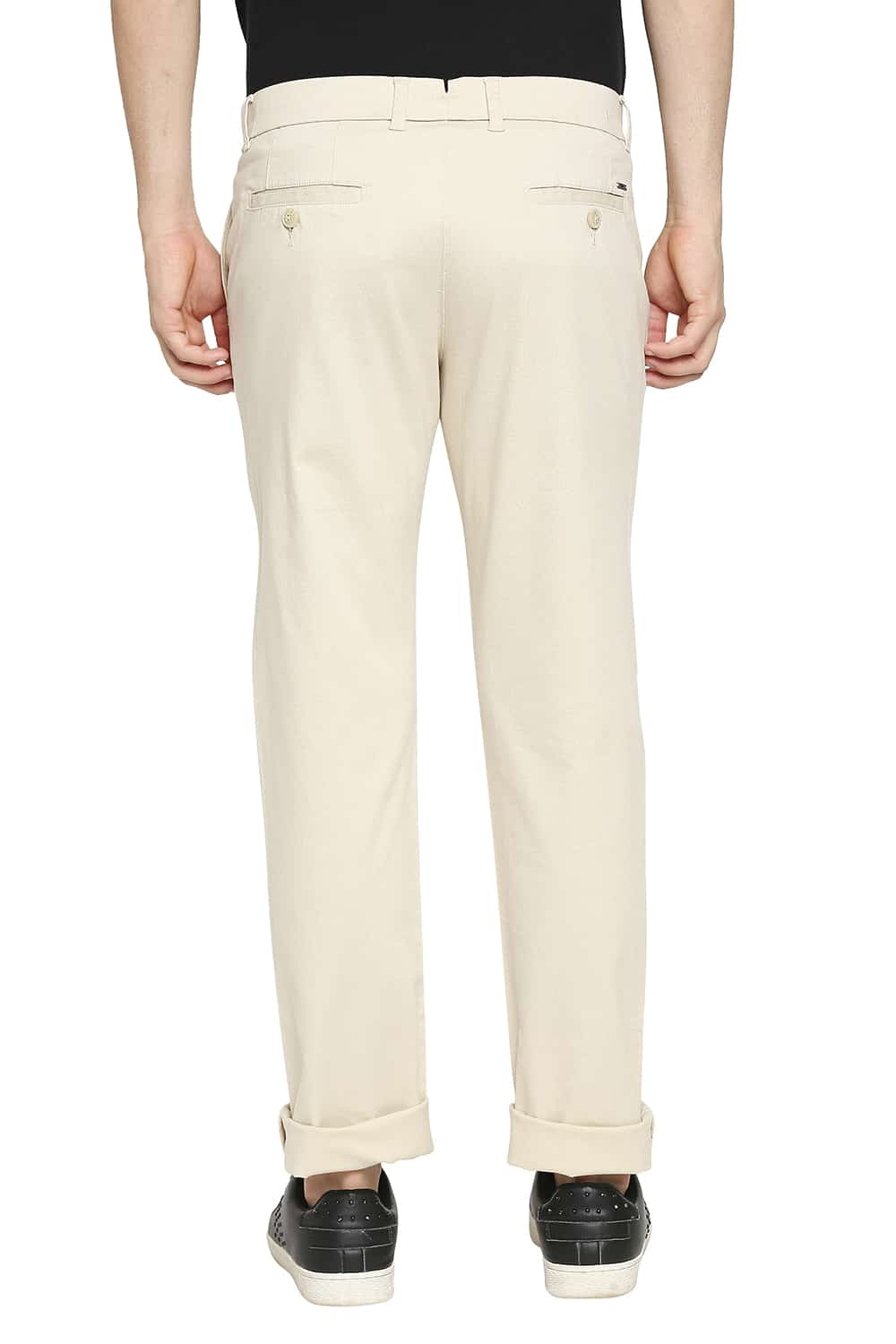 BASICS TAPERED FIT STRETCH TROUSER