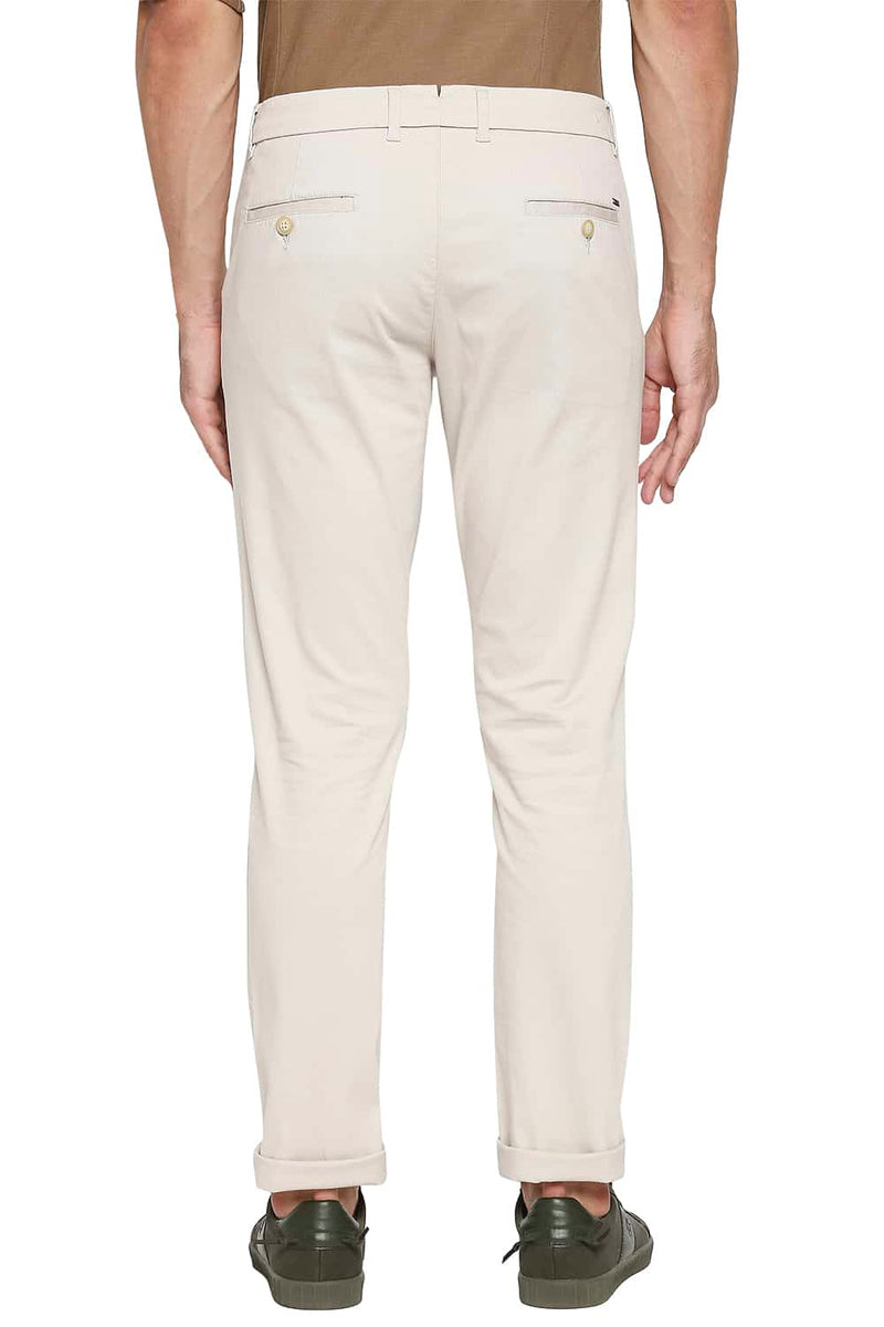 BASICS TAPERED FIT STRETCH TROUSER