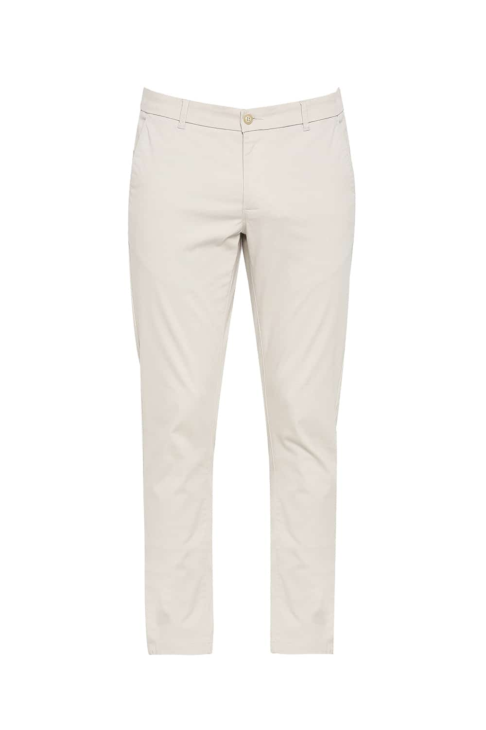 BASICS TAPERED FIT STRETCH TROUSER