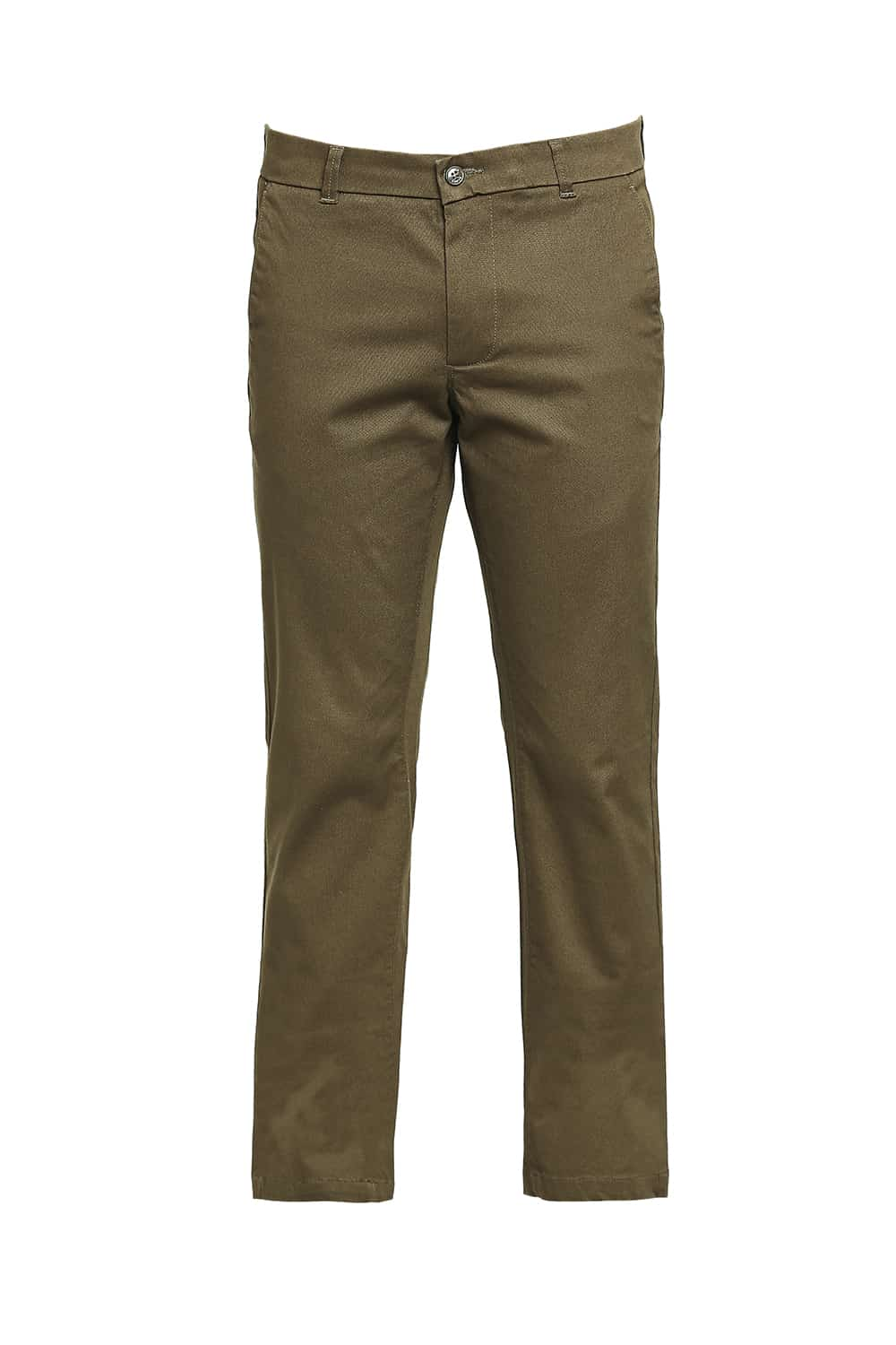 BASICS TAPERED FIT STRETCH TROUSER