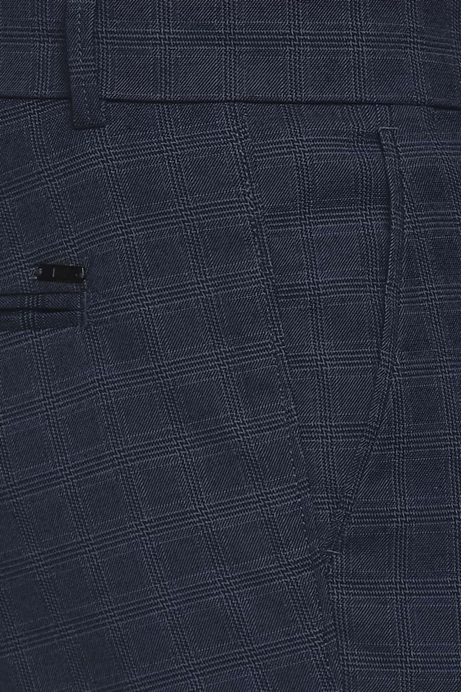 BASICS SKINNY FIT OCEANVIEW NAVY STRETCH TROUSER