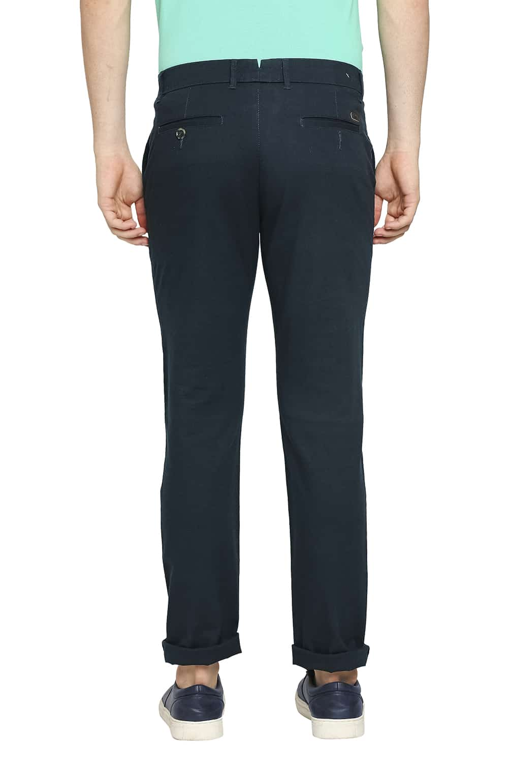 BASICS TAPERED FIT STRETCH TROUSER