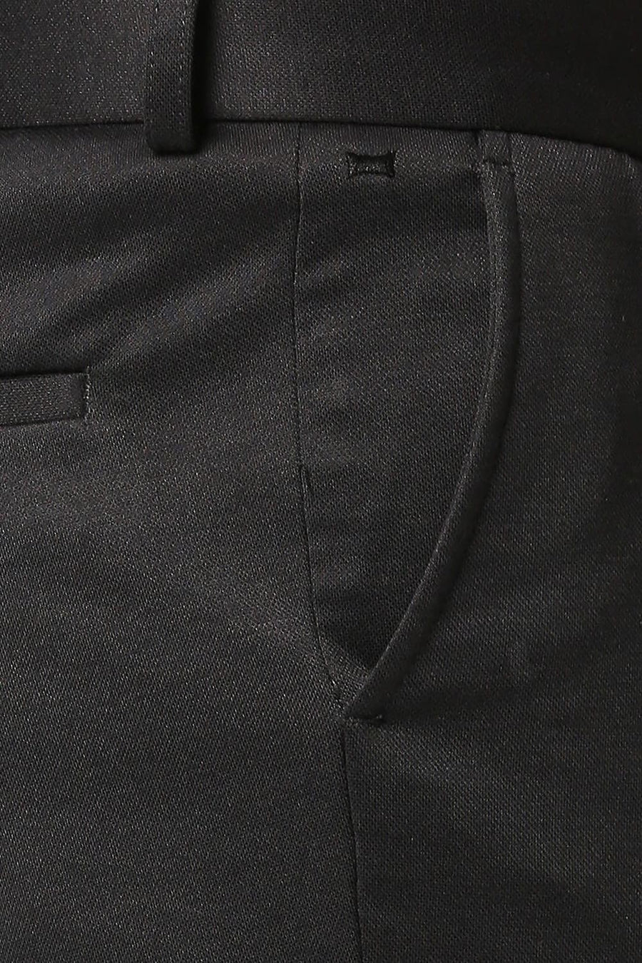 BASICS TAPERED FIT OYSTER GREY KNIT TROUSERS