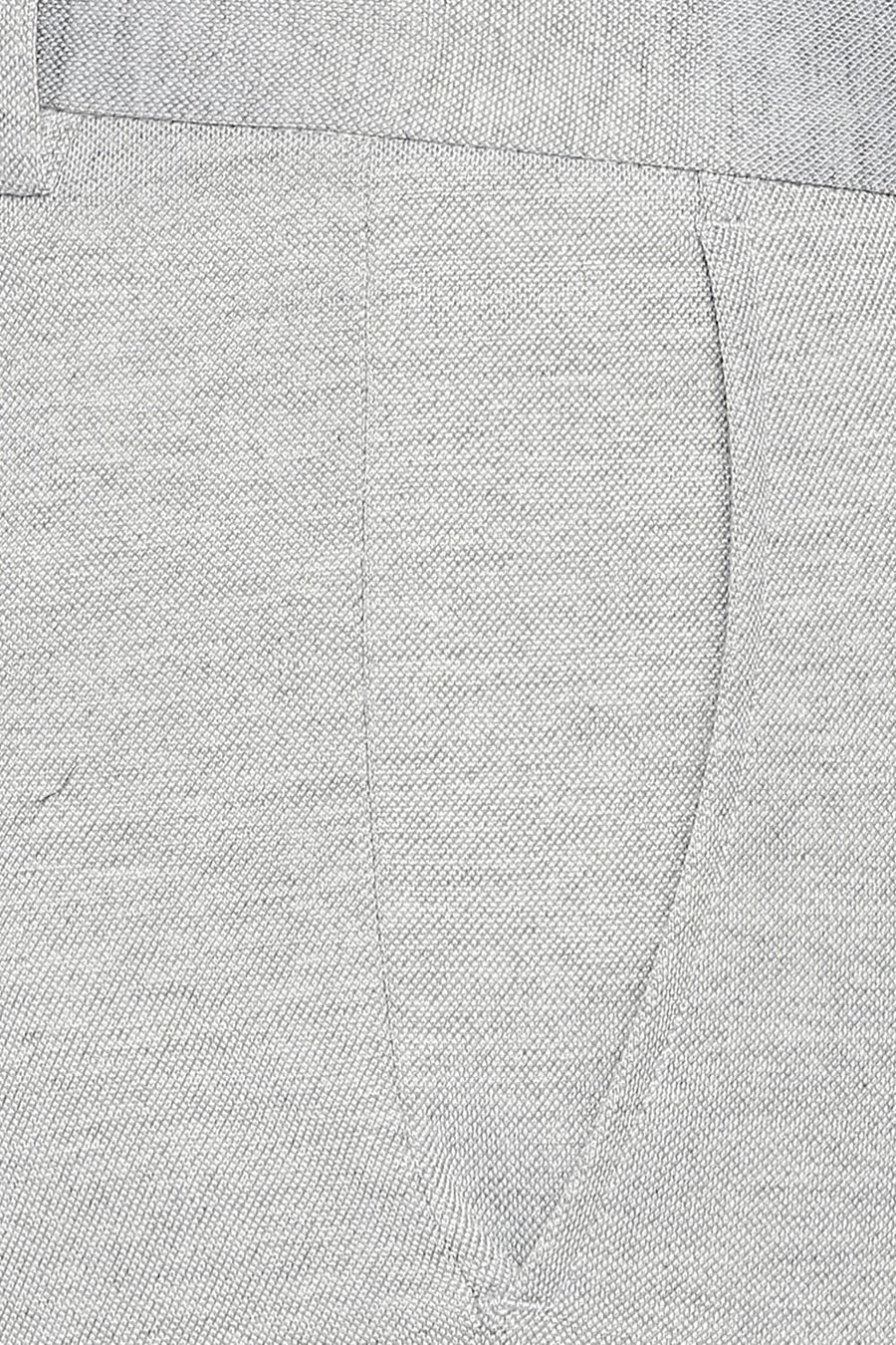 BASICS TAPERED FIT GREY VIOLET KNIT TROUSER