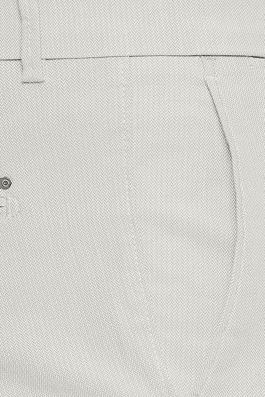 BASICS TAPERED FIT SIMPLY TAUPE STRETCH TROUSER