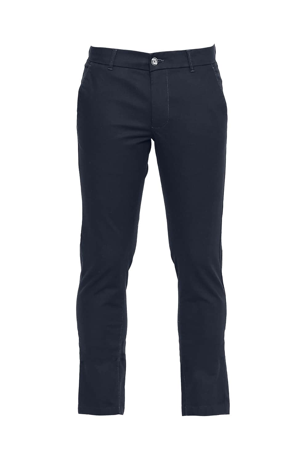 BASICS TAPERED FIT STRETCH TROUSER