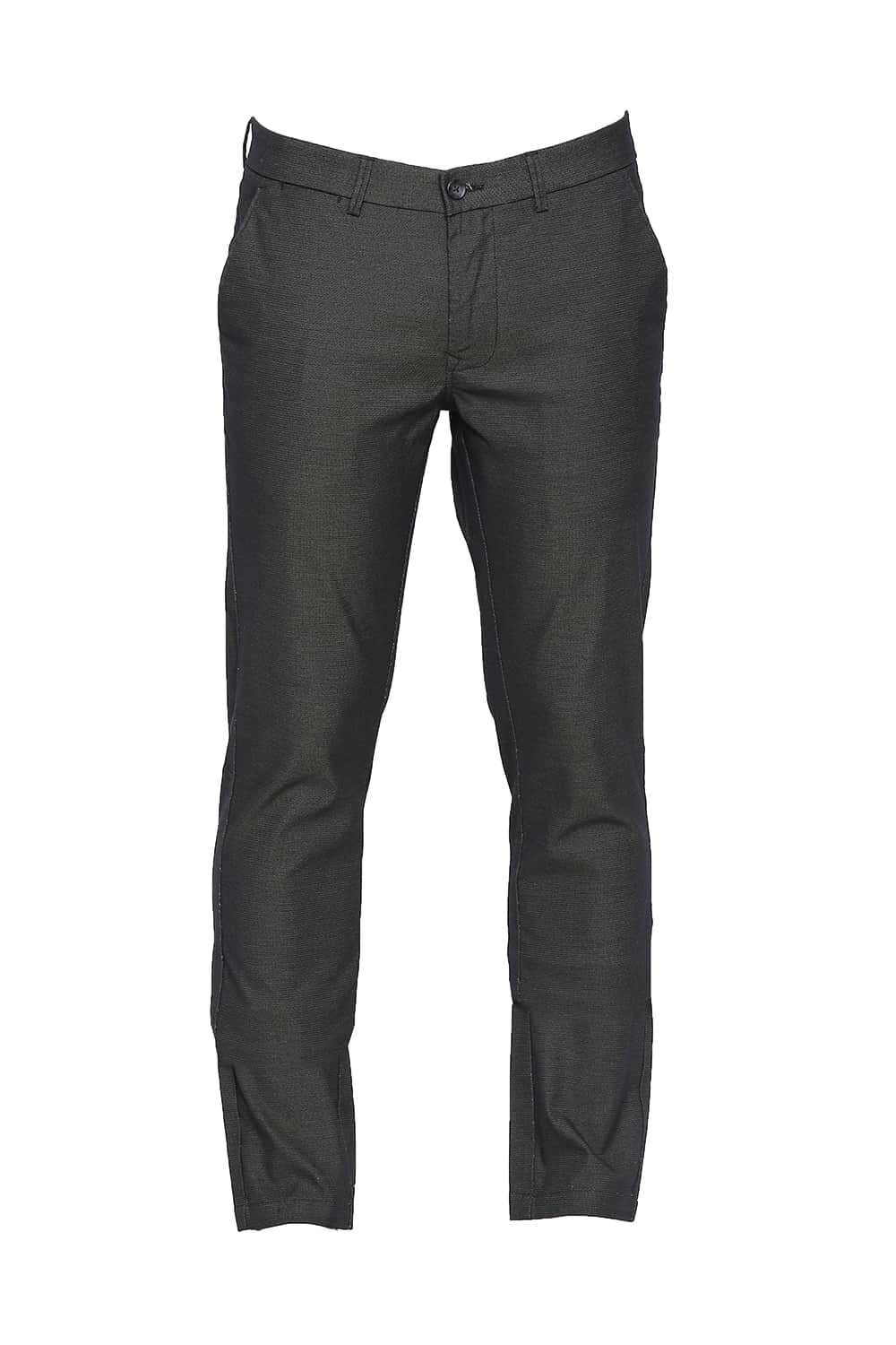 BASICS TAPERED FIT STRETCH TROUSER