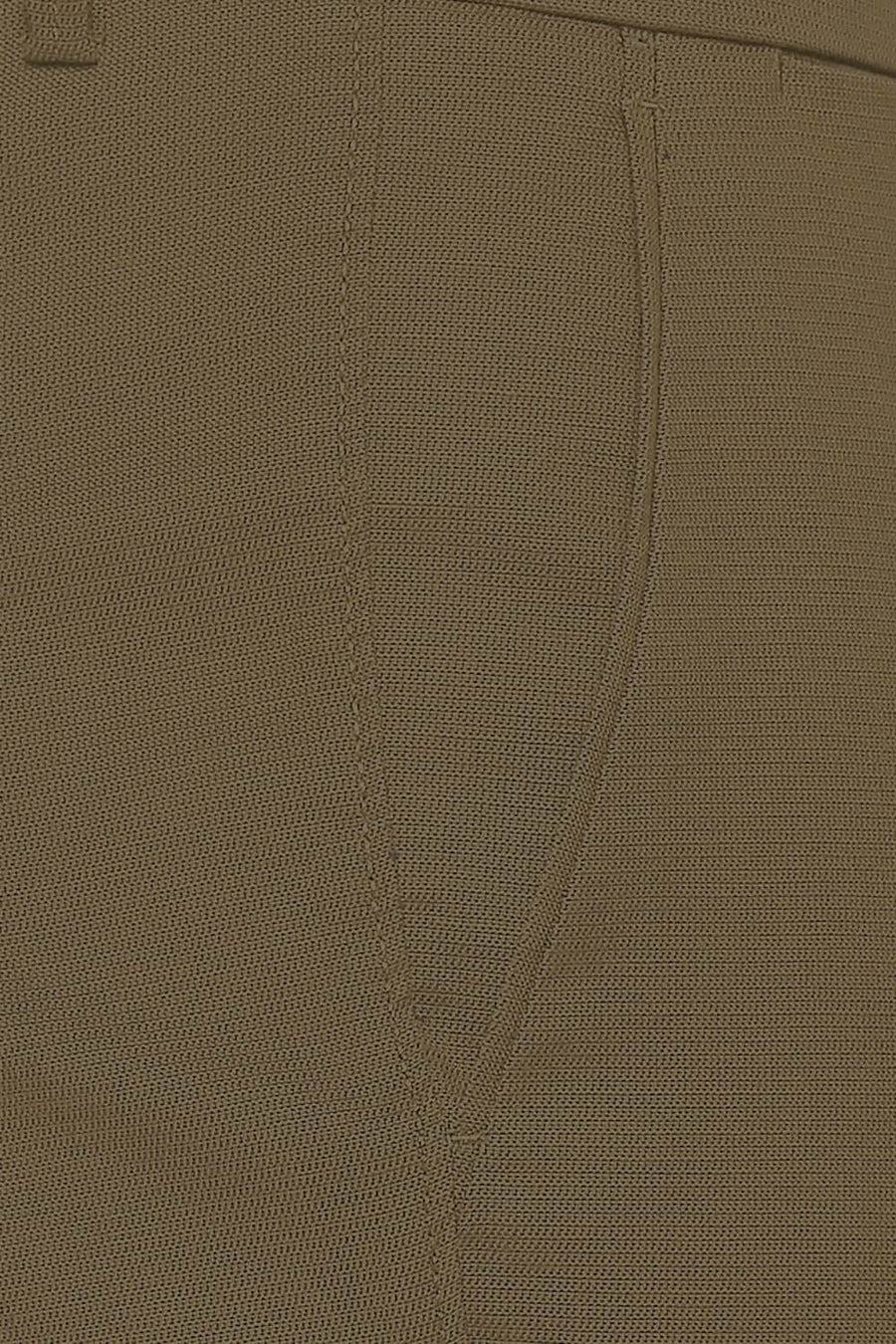BASICS TAPERED FIT MILITARY OLIVE STRETCH TROUSER