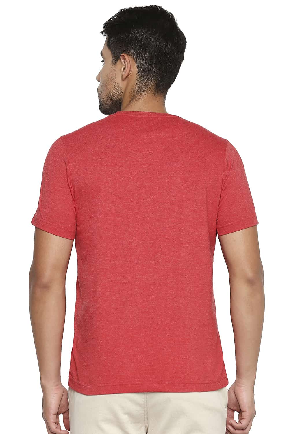 BASICS MUSCLE FIT CREW NECK T SHIRT